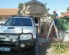 roof top tent installed and deployed for testing