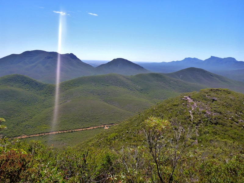view from top mt hassell