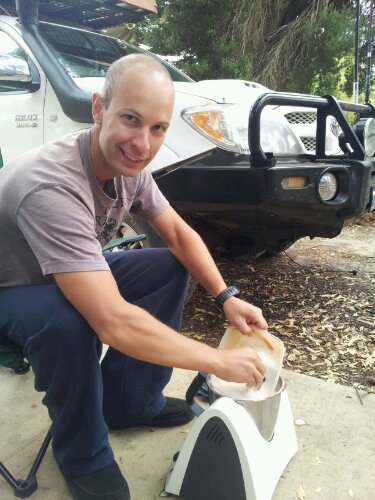 washing dishes in thermomix