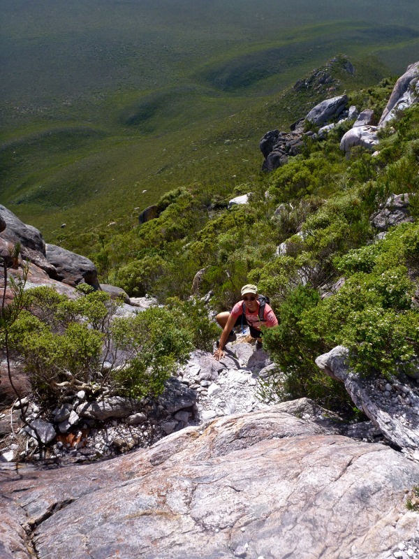 joe climbing mt ragged cape arid national park