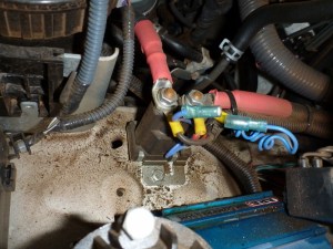 main battery charging solenoid