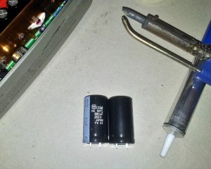 new capacitors for ctek charger