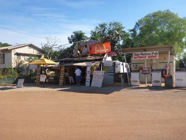 Daly Waters crafts shop