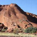 Climb up Uluru