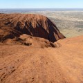 View from the top of Uluru