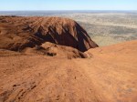 View from the top of Uluru