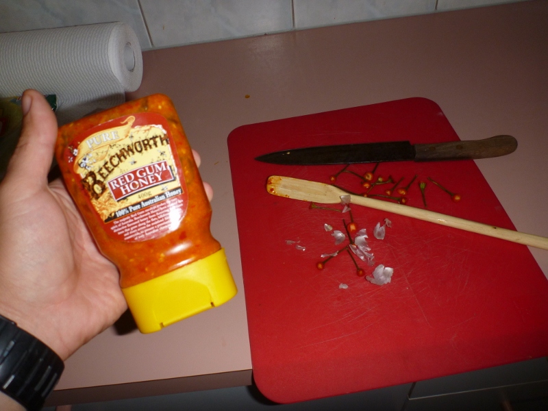 finished product - thermomix chillies