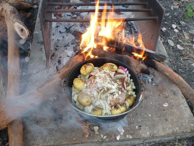 Flora River Nature Park Camp Oven