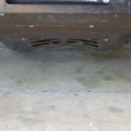 Hilux bent bash plate