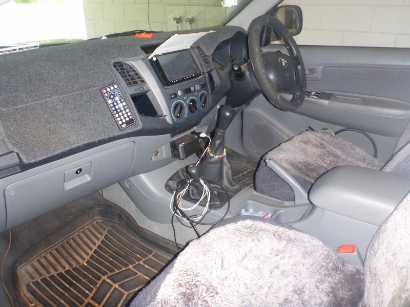 Hilux interior