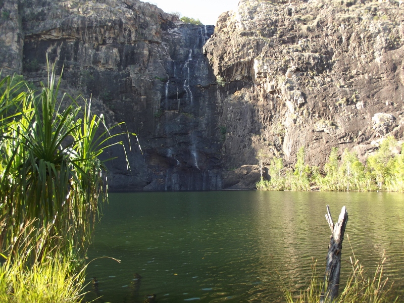 base of gunlom falls, kakadu national park
