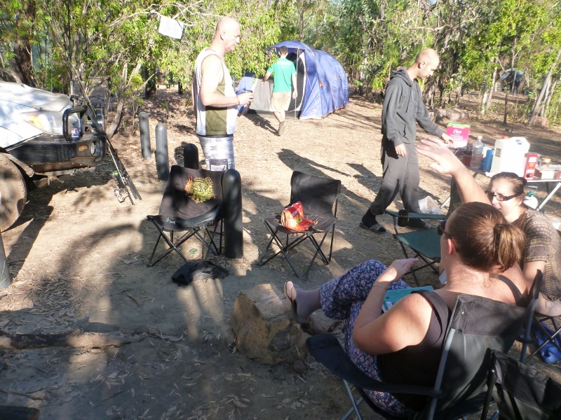 florence falls camping area