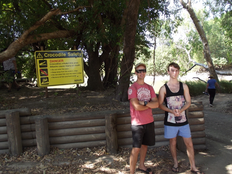 james and joe at cahill crossing