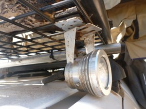 light bracket broken