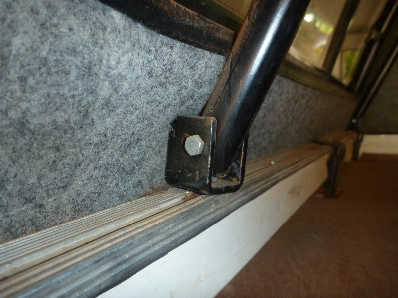 roof rack fixing on tub sides roof rack fixing on tub sides