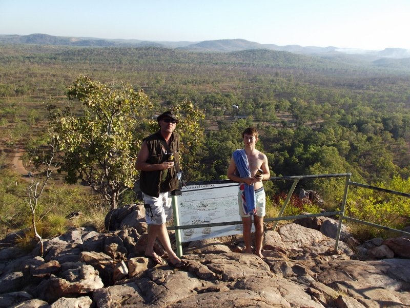 top of gunlom falls, kakadu national park