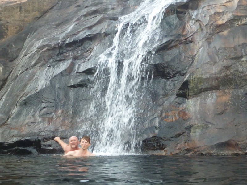 top of gunlom falls, kakadu national park