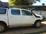 Bare roof on Hilux