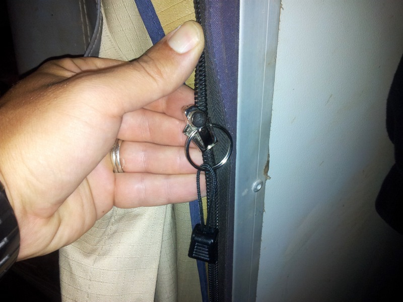 fixnzip zipper on roof top tent