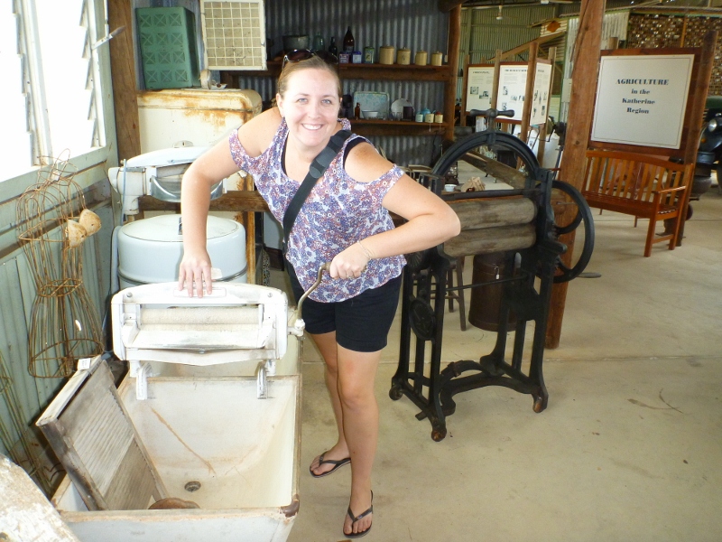 katherine museum washing clothes