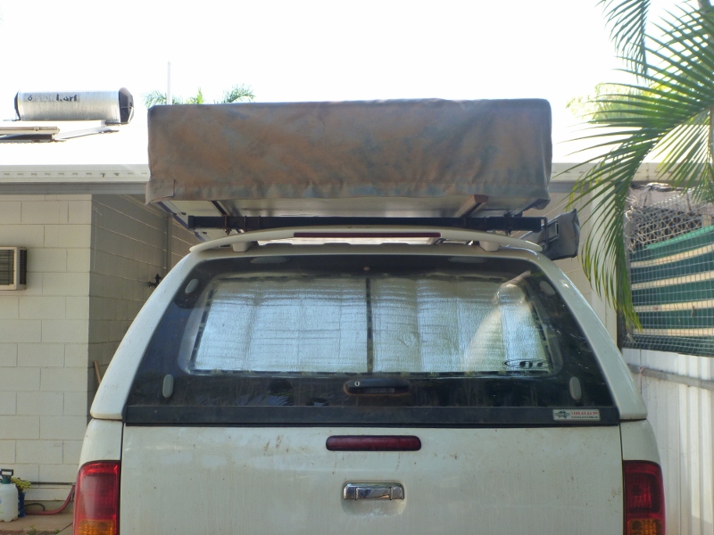 roof top tent folded