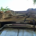 roof top tent needs tucking