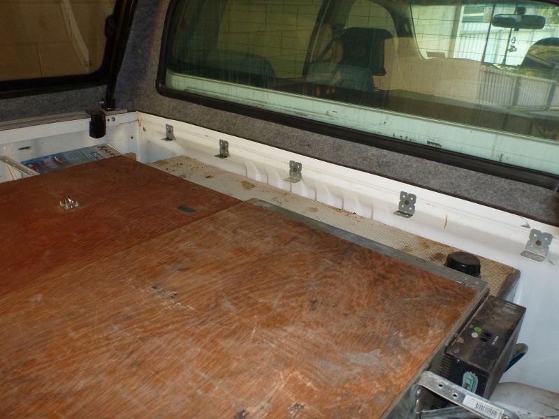 storage drawers back area with panels removed