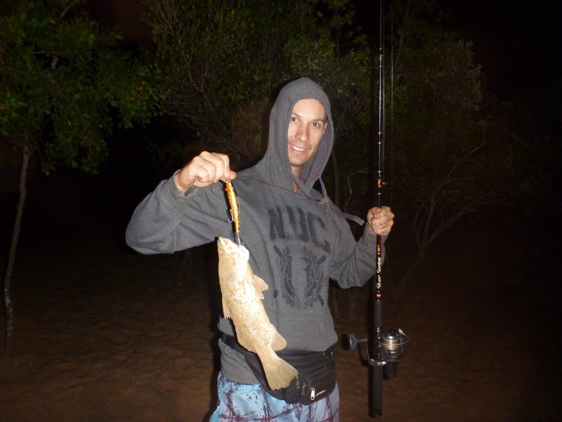 dundee beach small barramundi