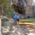 katherine gorge stopped on a beach