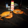 wangi cooked mud crabs