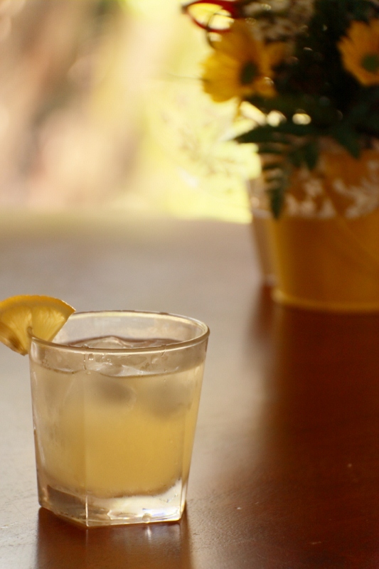 apple cider artistic shot