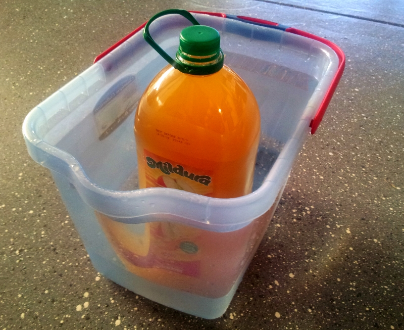 brewing apple cider in hot conditions