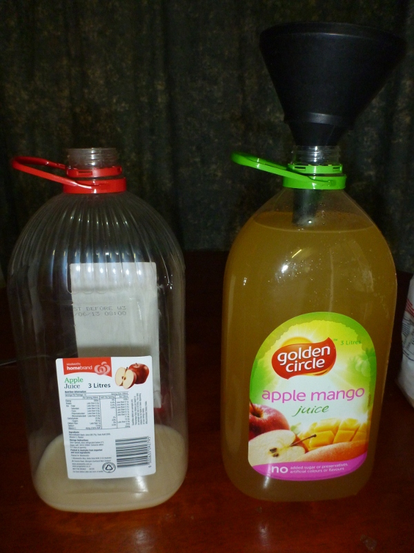 cider decanted