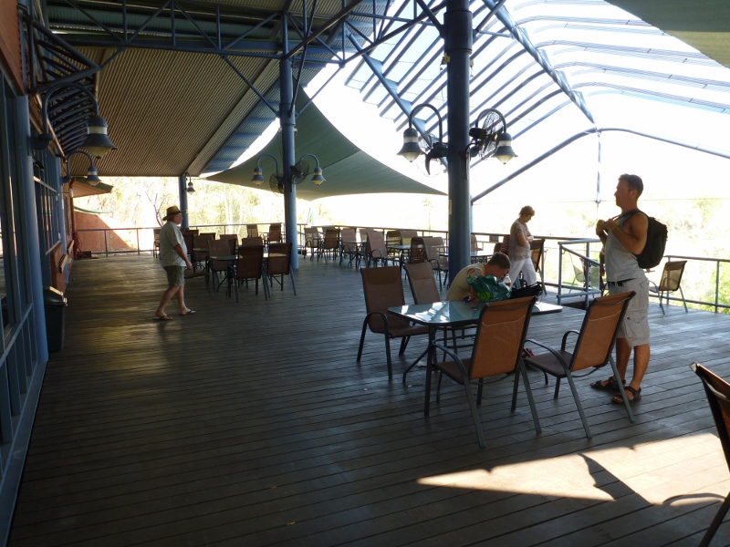 katherine gorge sugar bag cafe outside