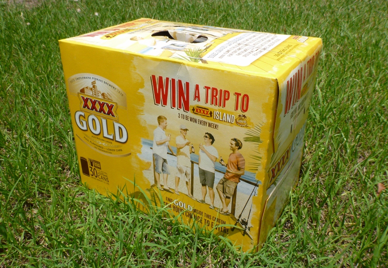 XXXX Gold 30 Can Block of Beer