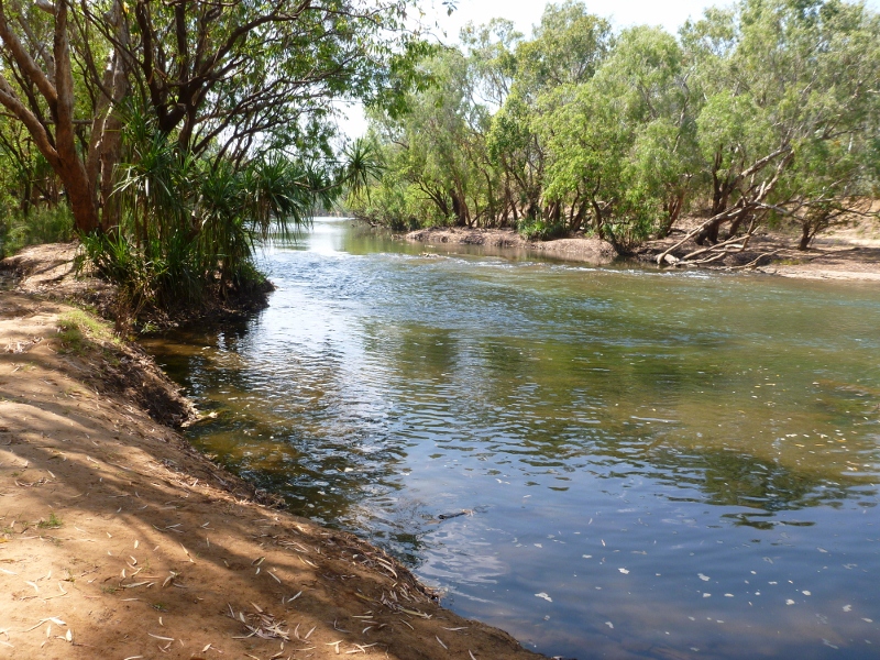 katherine river at crystal rapids