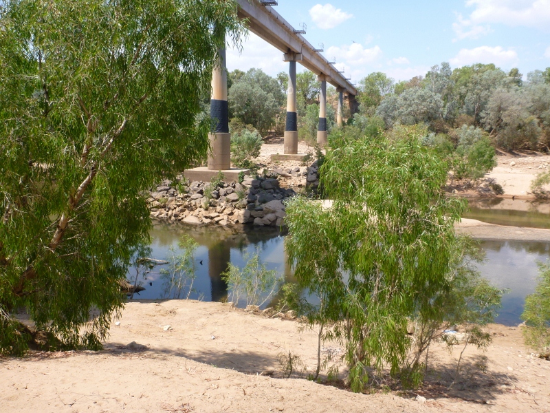 katherine river new rail bridge