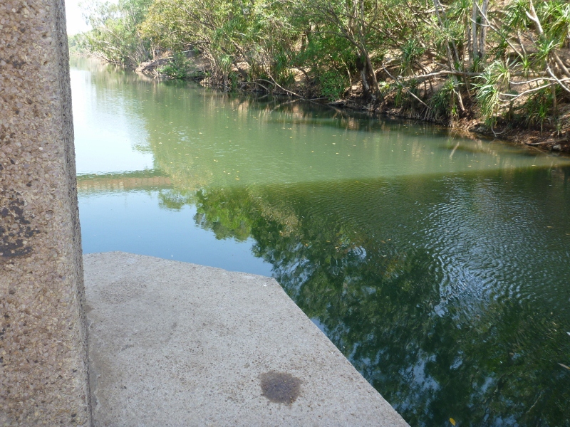 stuart hwy bridge pilon katherine river