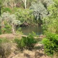 view to katherine river from bike track