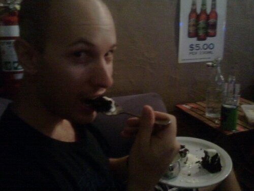 Joe at RJs, Katherine