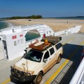 barge to fraser island