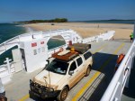 barge to fraser island
