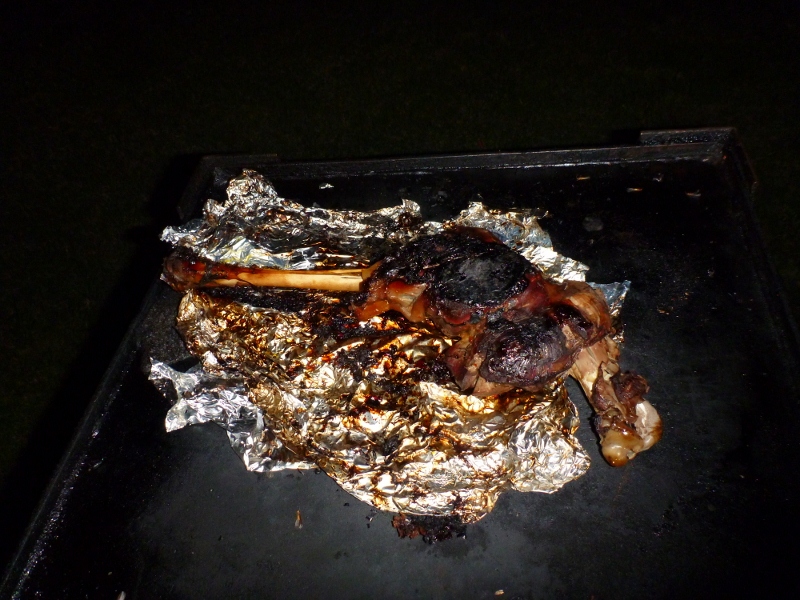 Bbq emu leg in longreach