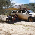 camping at cooloola beach