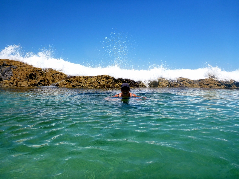 champagne pools, fraser island