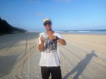 dart caught at cooloola beach