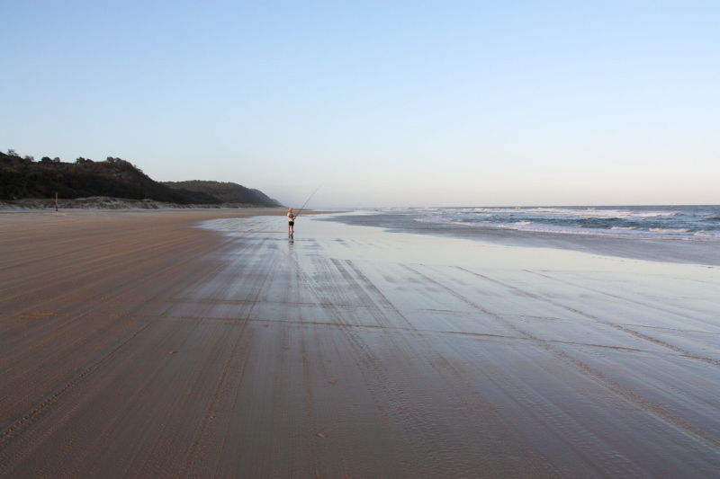 fishing on fraser island
