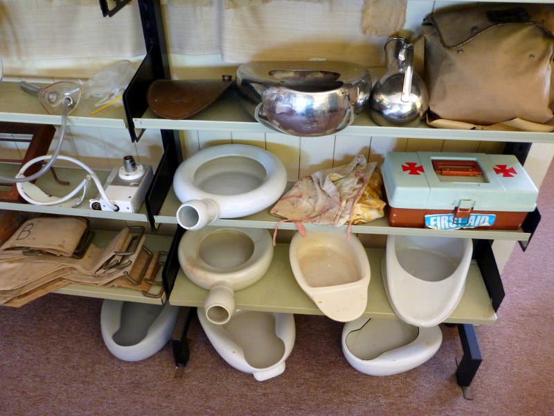 gympie museum bed pans