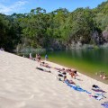 lake wabby, fraser island
