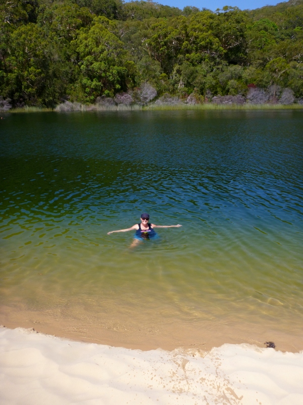 lake wabby, fraser island